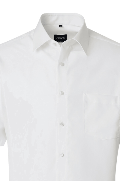 Produktbild f�r 'VENTI Comfort Fit Hemd Halbarm Basic Kent Popeline creme'