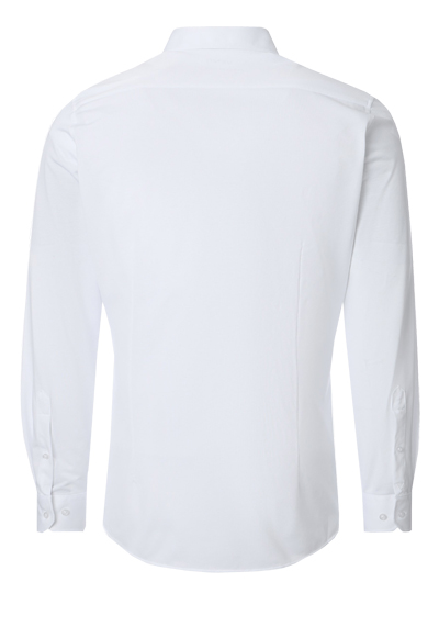 Produktbild f�r 'VENTI Body Fit Fit Hemd Langarm Haifischkragen Jersey Stretch Struktur wei�'