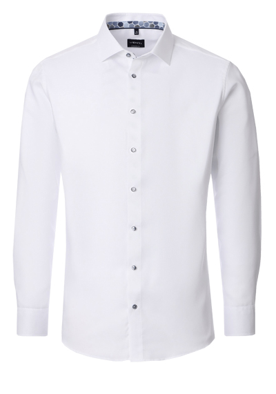 VENTI Modern Fit Hemd super langer Arm New Kent Kragen Struktur wei�