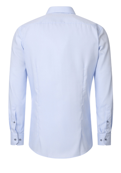 Produktbild f�r 'VENTI Modern Fit Hemd super langer Arm New Kent Kragen Struktur hellblau'