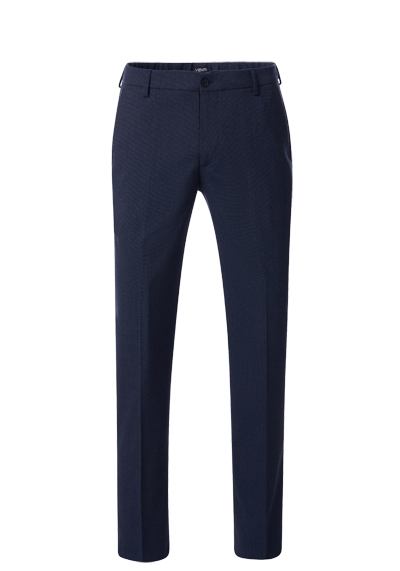 Produktbild für 'VENTI Chino Hose Struktur nachtblau'