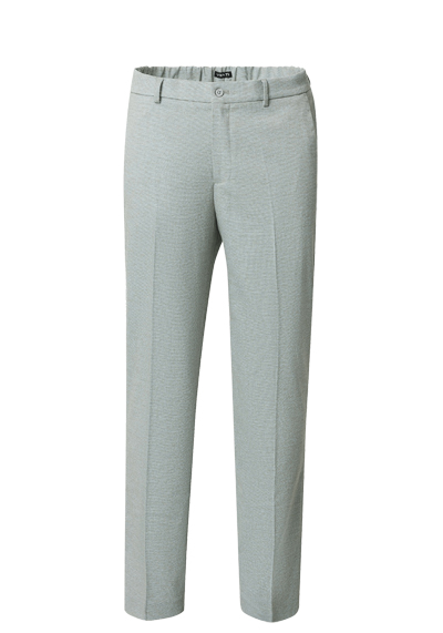 Produktbild f&uuml;r 'VENTI Chino Hose Struktur oliv'