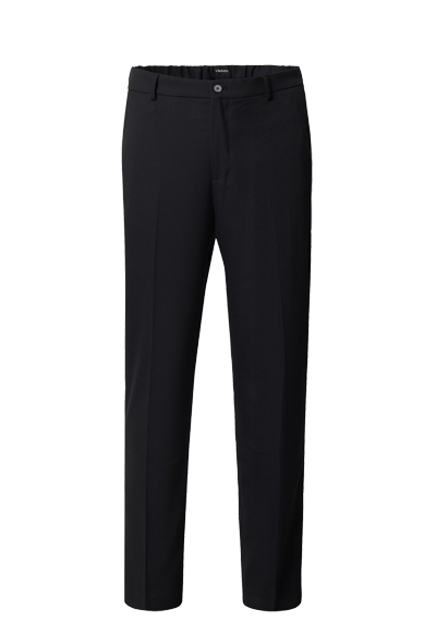 Produktbild f&uuml;r 'VENTI Chino Hose Struktur schwarz'