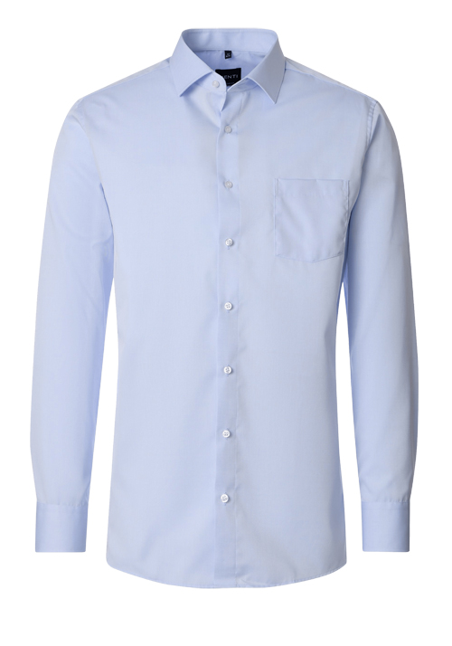 Produktbild f&uuml;r 'VENTI Comfort Fit Hemd Basic Kent extra kurzer Arm Twill hellblau'