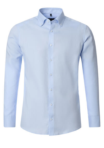 Produktbild für 'VENTI Modern Fit Hemd Langarm Button Down Kragen Oxford hellblau'