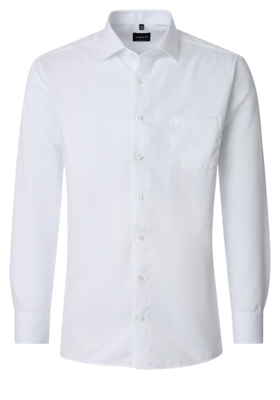 Produktbild f&uuml;r 'VENTI Modern Fit Hemd Langarm Haifischkragen Twill wei�'