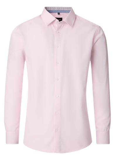 Produktbild für 'VENTI Modern Fit Hemd Langarm Haifischkragen rosa'