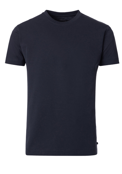 Produktbild für 'VENTI T-Shirt Halbarm Single Pack Rundhals Jersey nachtblau'