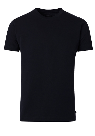 Produktbild für 'VENTI T-Shirt Halbarm Single Pack Rundhals Jersey schwarz'