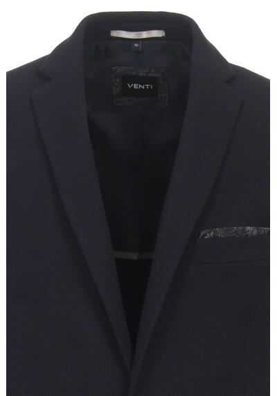 Produktbild fr 'VENTI Sakko Langarm Reverskragen Jersey Struktur navy'