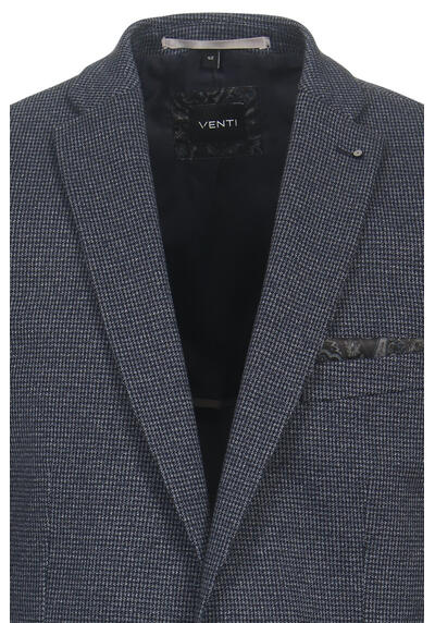 Produktbild fr 'VENTI Sakko Langarm Reverskragen Jersey Struktur navy'