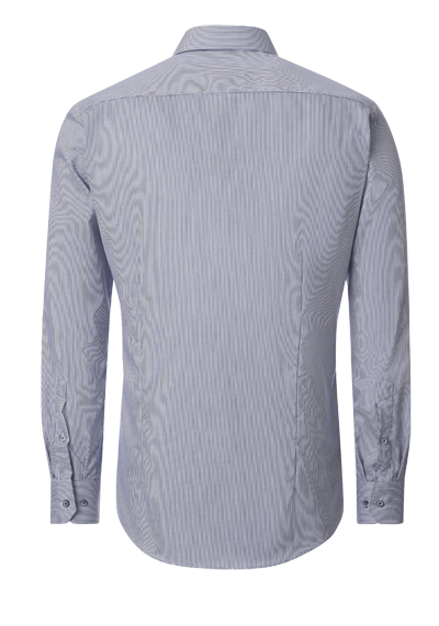 Produktbild f�r 'VENTI Modern Fit Hemd Langarm New Kent Kragen Streifen blau'