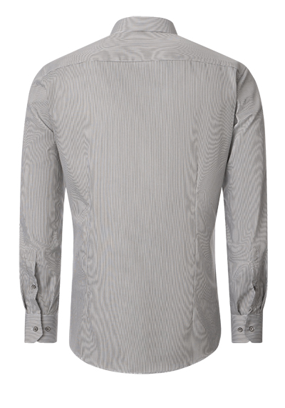 Produktbild f�r 'VENTI Modern Fit Hemd Langarm New Kent Kragen Streifen gr�n'