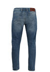 Produktbild fr 'ALBERTO Tapered Fit Jeans SLIPE Used mittelblau'