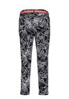 Produktbild fr 'BETTY BARCLAY Relaxed Hose Mila Bindeband Allover-Muster dunkelblau'