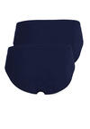 Produktbild fr 'BUGATTI Slip gesumter Gummibund Stretch Doppelpack dunkelblau'