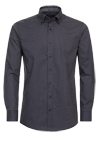 Produktbild f�r 'CASAMODA Casual Fit Hemd super langer Arm Button Down Kragen Muster dunkelrot'