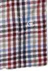 Produktbild fr 'CASAMODA Casual Fit Hemd Halbarm New Kent Kragen Karo blau'