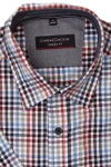 Produktbild fr 'CASAMODA Casual Fit Hemd Halbarm New Kent Kragen Karo blau'