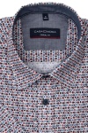 Produktbild fr 'CASAMODA Casual Fit Hemd Halbarm New Kent Kragen Muster blau'