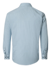Produktbild f�r 'CASAMODA Casual Fit Hemd super langer Arm Button Down Kragen Muster blau'