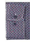 Produktbild f�r 'CASAMODA Casual Fit Hemd super langer Arm New Kent Kragen Muster blau'