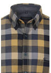 Produktbild fr 'CASAMODA Casual Fit Hemd Langarm Button Down Kragen Karo blau'