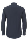 Produktbild fr 'CASAMODA Casual Fit Hemd Langarm Button Down Kragen Muster dunkelblau'