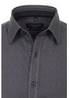 Produktbild für 'CASAMODA Casual Fit Hemd Langarm New Kent Kragen Muster braun'
