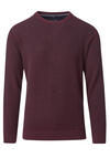 Produktbild fr 'CASAMODA Pullover Langarm Rundhals Strick weinrot'