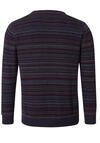 Produktbild fr 'CASAMODA Pullover Langarm Rundhals Strick Ringel blau'