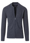 Produktbild fr 'CASAMODA Strickjacke Langarm Reiverschluss Baumwolle nachtblau'