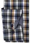 Produktbild fr 'CASAMODA Casual Fit Hemd Langarm Button Down Kragen Flanell Karo blau'