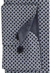 Produktbild fr 'CASAMODA Casual Fit Hemd super langer Arm Button Down Kragen Muster blau'