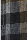 Produktbild fr 'CASAMODA Casual Fit Hemd Langarm Button Down Kragen Karo blau'