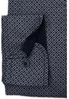 Produktbild fr 'CASAMODA Casual Fit Hemd Langarm New Kent Kragen Muster grn'