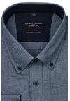 Produktbild fr 'CASAMODA Casual Fit Hemd Langarm Button Down Kragen Muster dunkelblau'