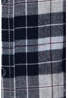 Produktbild fr 'CASAMODA Casual Fit Hemd Langarm Basic Kent Kragen Karo dunkelblau'