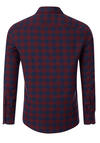 Produktbild fr 'CASAMODA Casual Fit Hemd Langarm Button Down Kragen Karo dunkelblau'