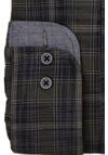 Produktbild fr 'CASAMODA Casual Fit Hemd Langarm Button Down Kragen Karo dunkelblau'