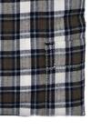 Produktbild fr 'CASAMODA Casual Fit Hemd Langarm Button Down Kragen Flanell Karo blau'