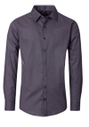 Produktbild f�r 'CASAMODA Casual Fit Hemd Langarm New Kent Kragen Muster blau'