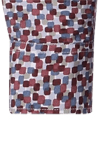 Produktbild f�r 'CASAMODA Casual Fit Hemd Langarm New Kent Kragen Muster rot'