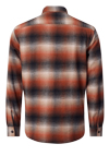 Produktbild f�r 'CASAMODA Casual Fit Hemdjacke super langer Arm Flanell Karo braun'