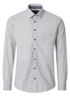 Produktbild f�r 'CASAMODA Casual Fit Hemd Langarm New Kent Kragen Muster rot'