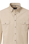 Produktbild f�r 'CASAMODA Casual Fit Hemd Langarm Button Down Kragen Cord beige'