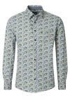 Produktbild f�r 'CASAMODA Casual Fit Hemd Langarm New Kent Kragen Muster gr�n'