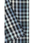 Produktbild fr 'CASAMODA Comfort Fit Hemd Halbarm New Kent Kragen Karo blau'
