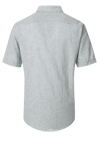 Produktbild fr 'CASAMODA Casual Fit Hemd Halbarm Button Down Kragen Blumenmuster blau'