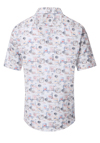 Produktbild f�r 'CASAMODA Casual Fit Hemd Halbarm New Kent Kragen Muster blau'